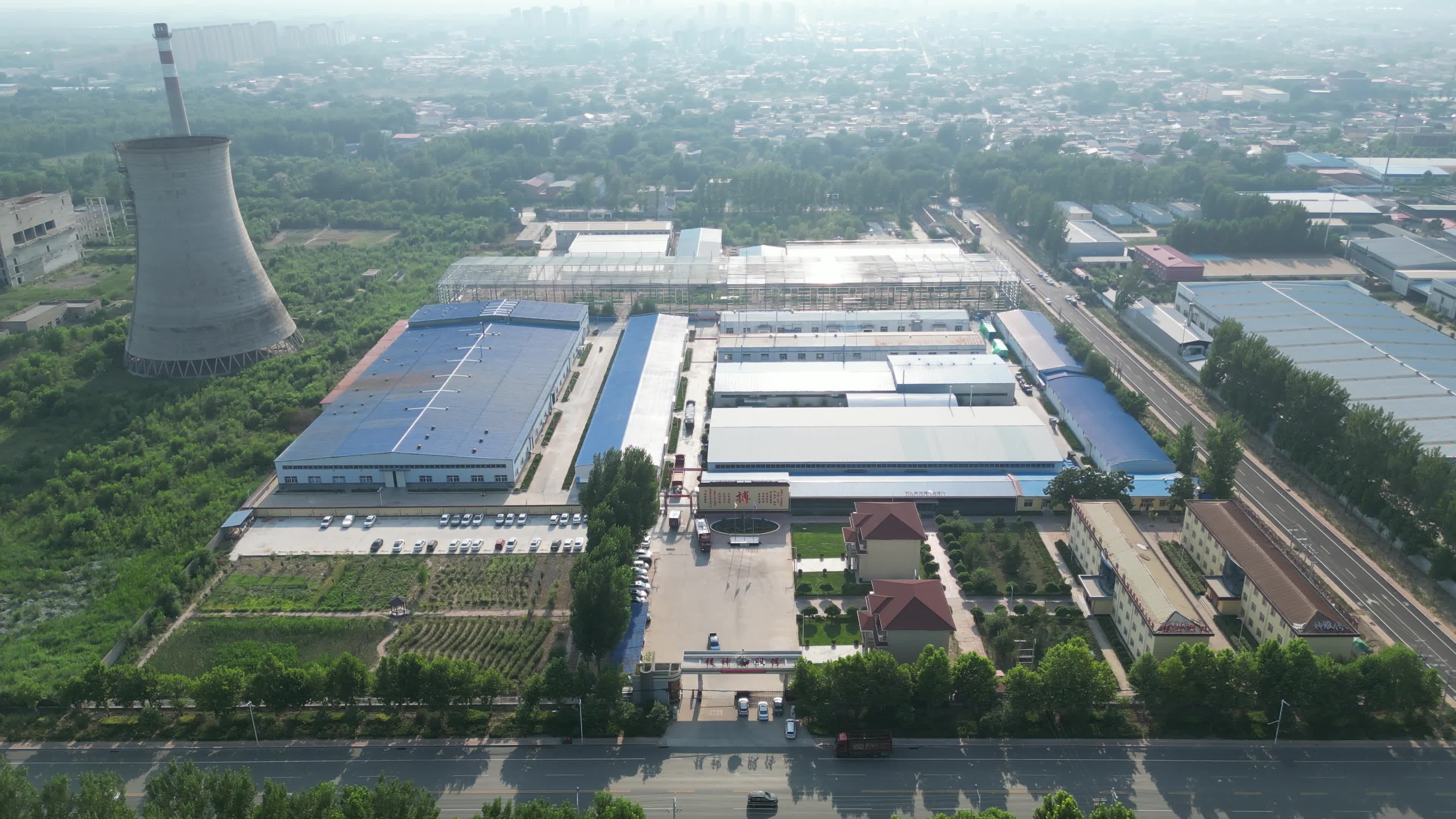 廣宗廠區(qū)航拍